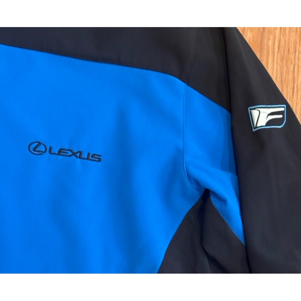 Lexus Racing F Sport Shell Jacket L Racing LFA Pit Rare - Picture 3 of 4